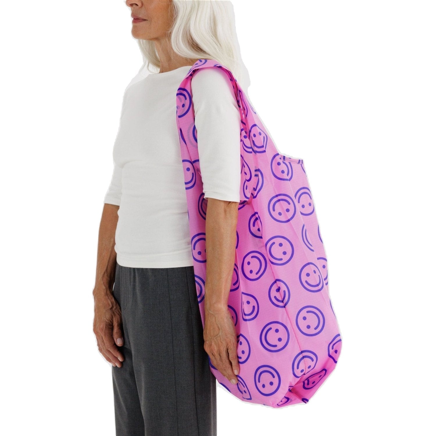 Baggu Big Baggu in Pop Pink Happy - Getoutside Shoes