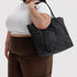 Baggu Cloud Bag in Charcoal Ditsy Floral - Getoutside Shoes