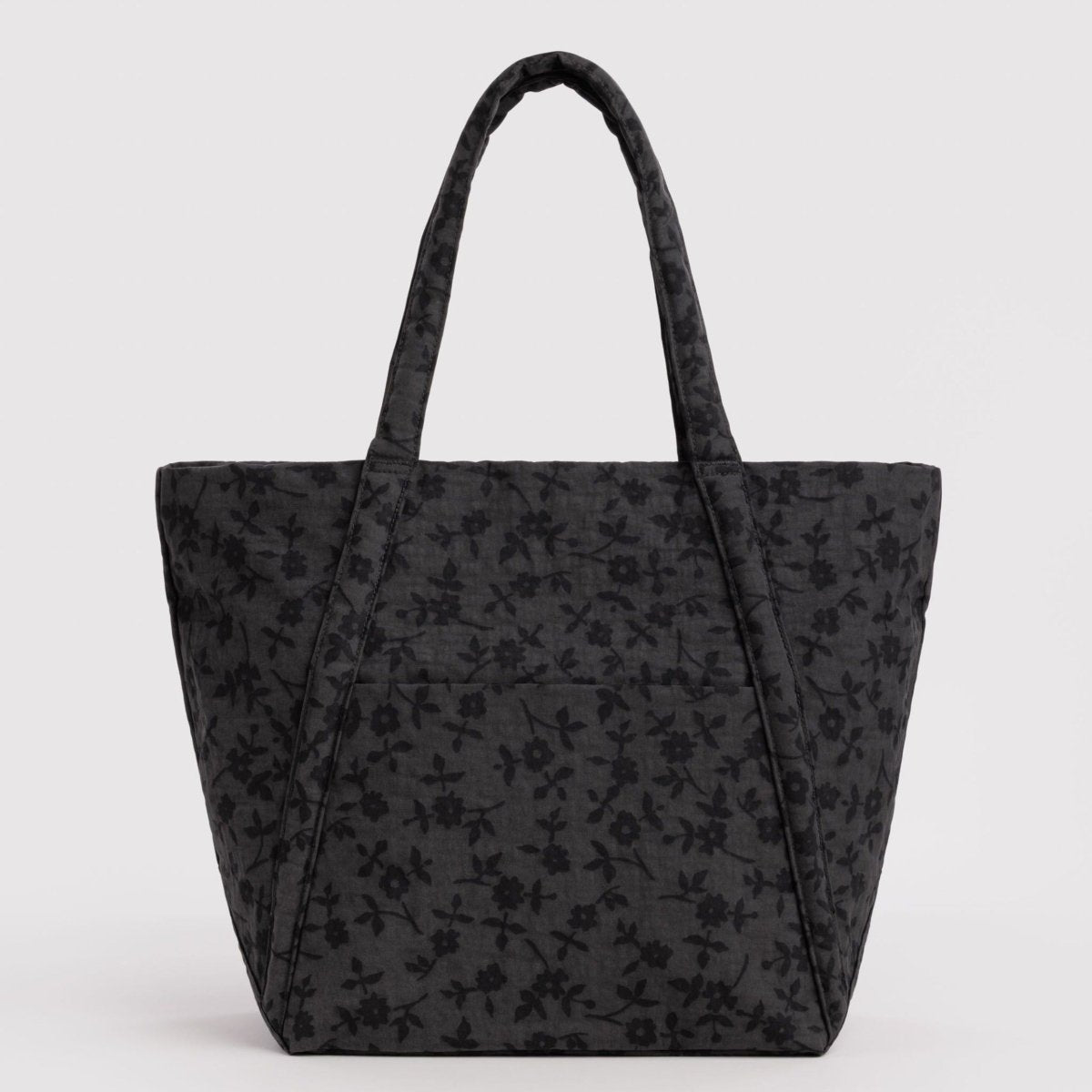 Baggu Cloud Bag in Charcoal Ditsy Floral - Getoutside Shoes