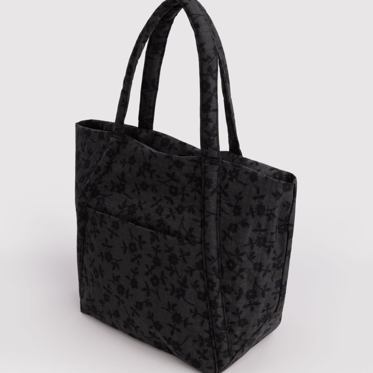 Baggu Cloud Bag in Charcoal Ditsy Floral - Getoutside Shoes