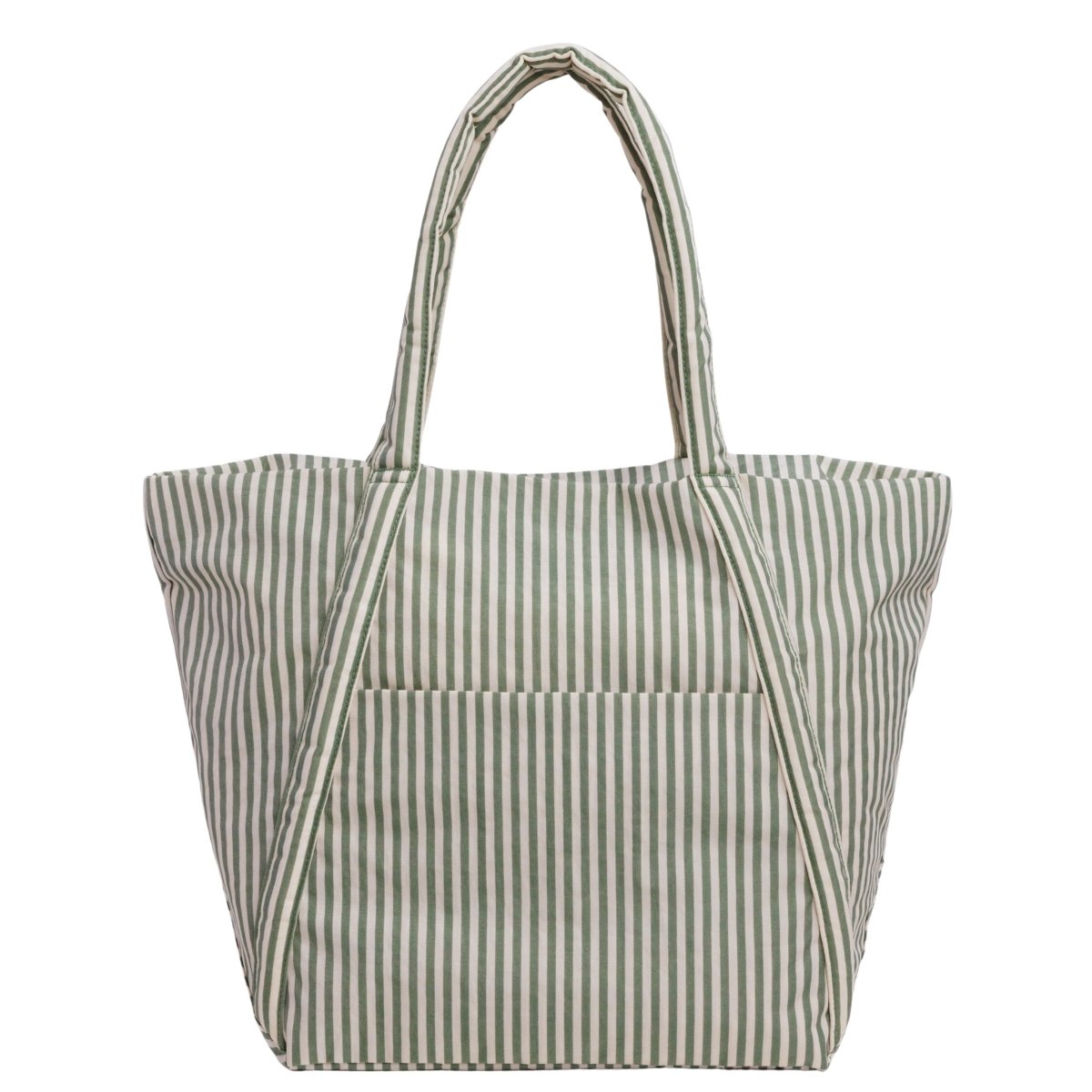 Baggu Cloud Bag in Sage Stripe - Getoutside Shoes