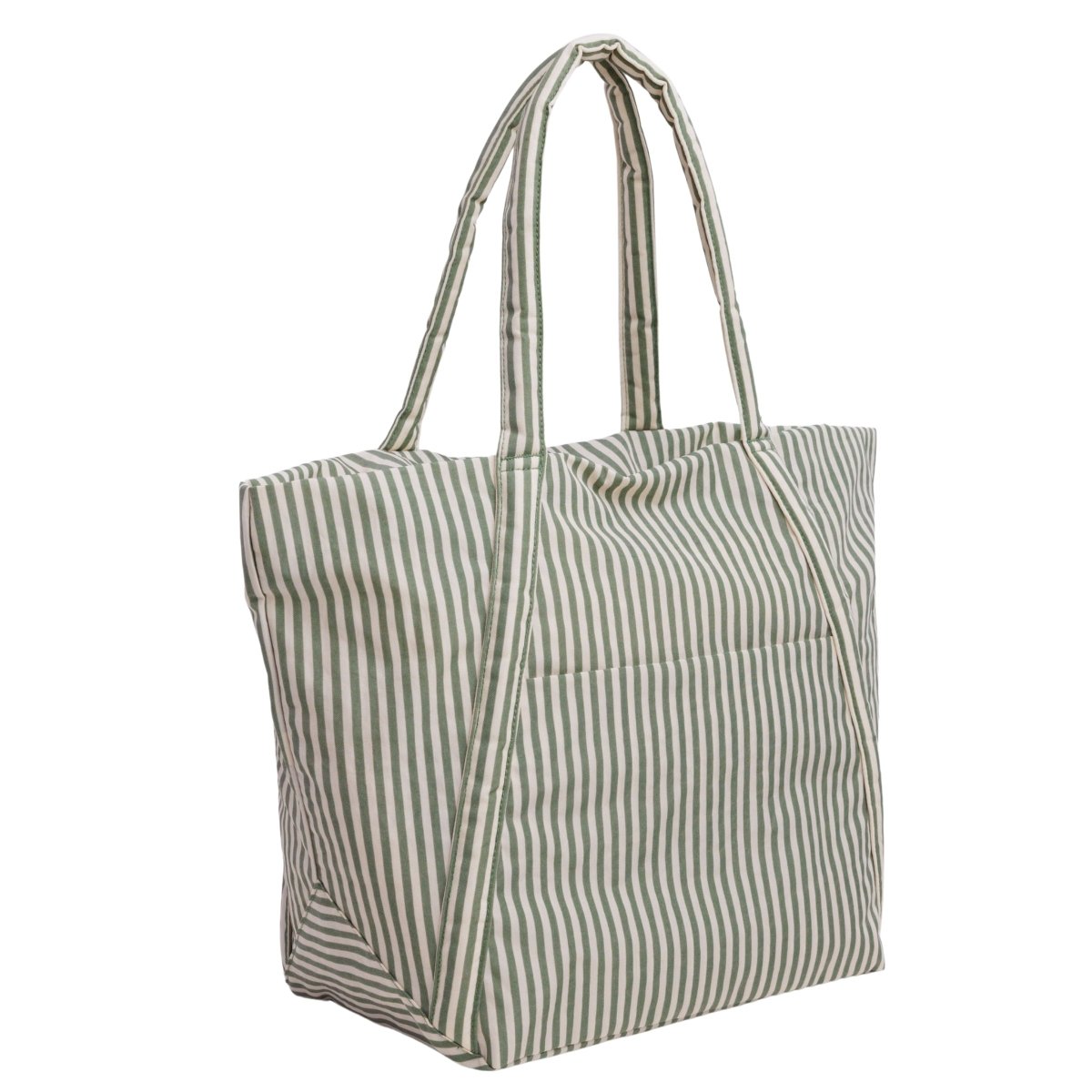Baggu Cloud Bag in Sage Stripe - Getoutside Shoes