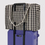Baggu Cloud Carry-on in Black and Cream Gingham - Getoutside Shoes