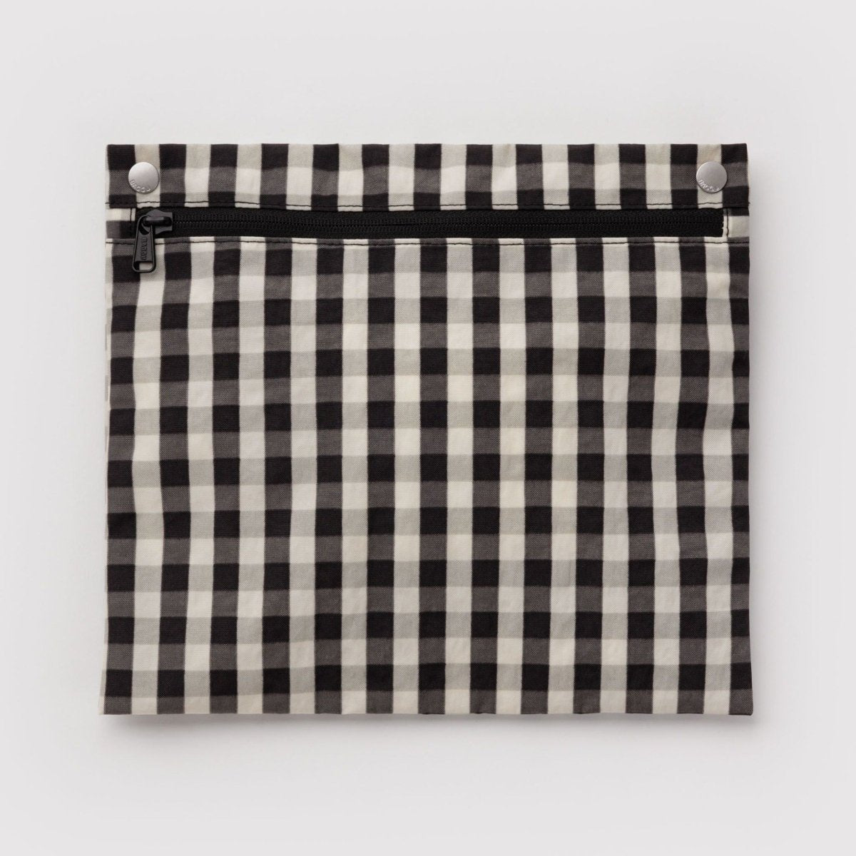 Baggu Cloud Carry-on in Black and Cream Gingham - Getoutside Shoes