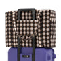 Baggu Cloud Carry - on in Blurred Gingham Brown - Getoutside Shoes