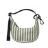 Baggu Crescent Bag Charm in Sage Stripe - Getoutside Shoes