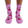 Baggu Crew Sock in Cherries - Getoutside Shoes