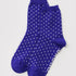 Baggu Crew Sock in Micro Blue and White Polka Dot - Getoutside Shoes