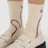Baggu Crew Sock in Pink Bow - Getoutside Shoes