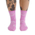 Baggu Crew Sock in Pink Happy - Getoutside Shoes