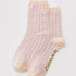 Baggu Crew Sock in Pink Houndstooth - Getoutside Shoes