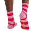 Baggu Crew Sock in Pink Stripe - Getoutside Shoes