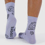 Baggu Crew Sock in Shells Light Blue - Getoutside Shoes