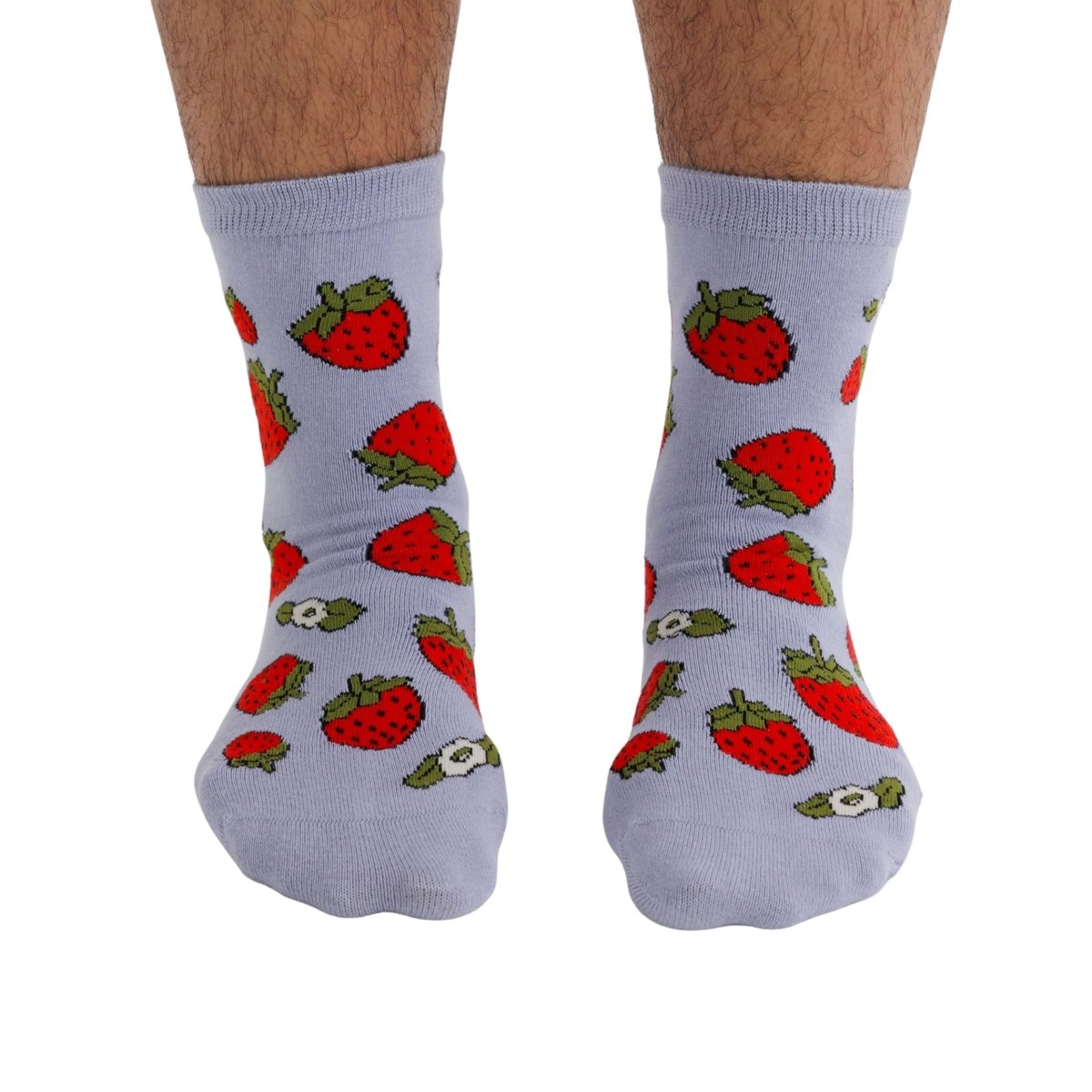 Baggu Crew Sock in Strawberry Blossom - Getoutside Shoes