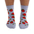 Baggu Crew Sock in Strawberry Blossom - Getoutside Shoes