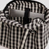 Baggu Everyday Cloud Bag in Black And Cream Gingham - Getoutside Shoes
