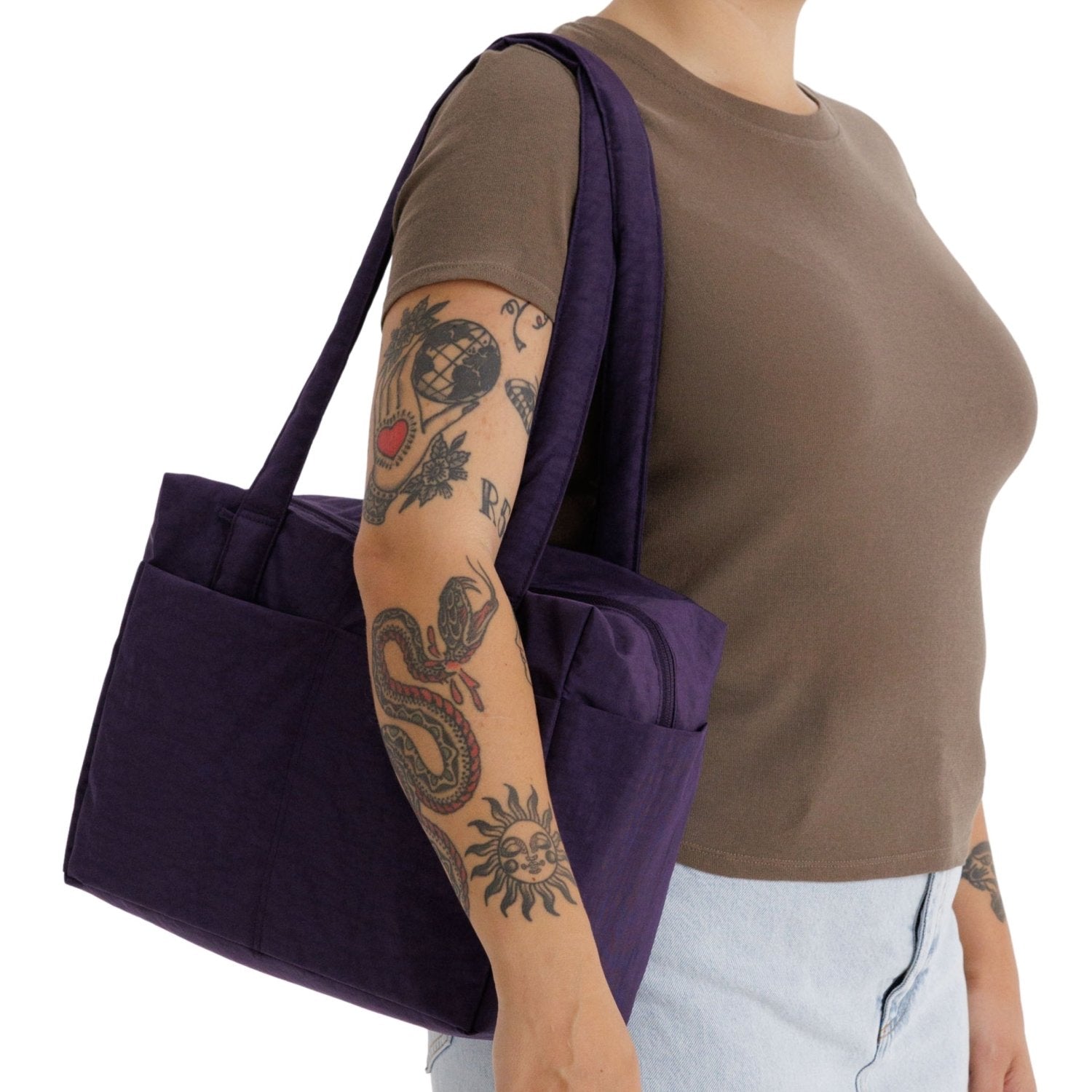 Baggu Everyday Cloud Bag in Fig - Getoutside Shoes