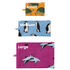 Baggu Flat Pouch Large in Dolphin - Getoutside Shoes