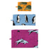 Baggu Flat Pouch Set in Vacation Animals - Getoutside Shoes