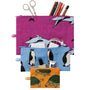 Baggu Flat Pouch Set in Vacation Animals - Getoutside Shoes
