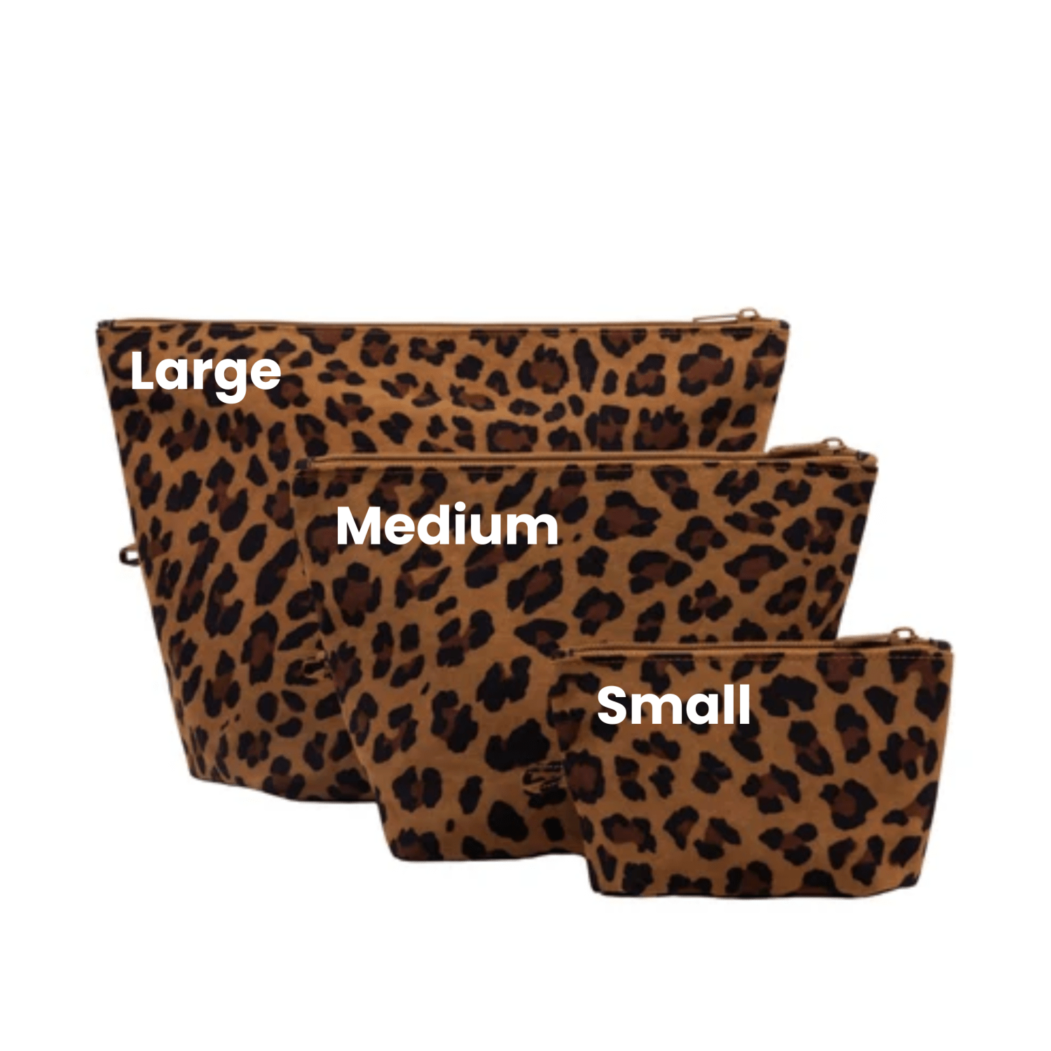 Baggu Go Pouch Medium in Leopard - Getoutside Shoes