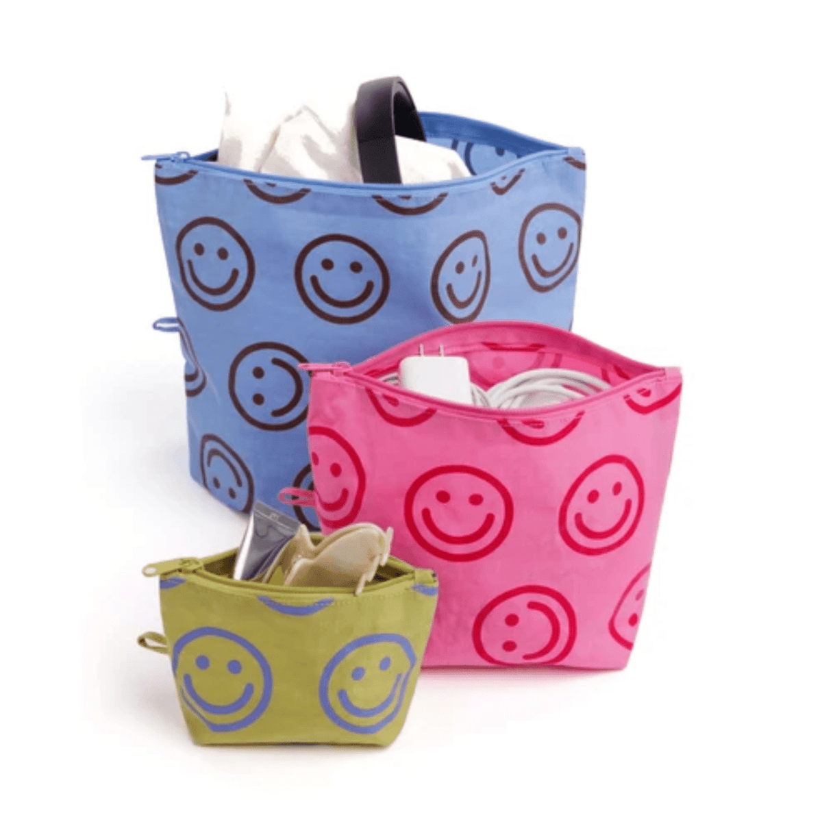 Baggu Go Pouch Medium in Pop Happy - Getoutside Shoes