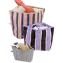 Baggu Go Pouch Set in Candy Shop Stripes - Getoutside Shoes