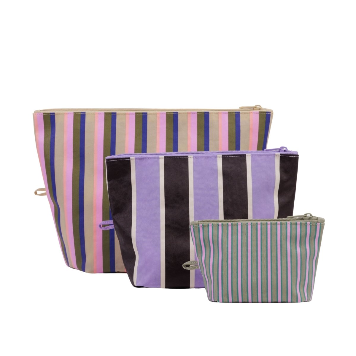 Baggu Go Pouch Set in Candy Shop Stripes - Getoutside Shoes