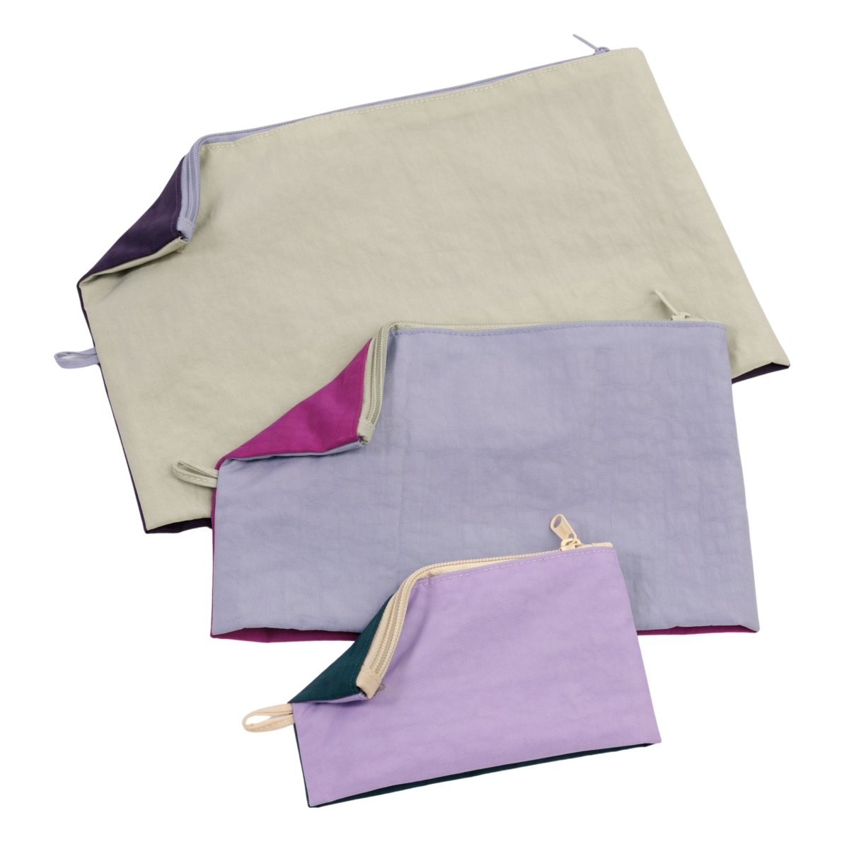 Baggu Go Pouch Set in Lagoon Mix - Getoutside Shoes