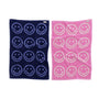 Baggu Hand Towel Set of 2 in Happy Pink Blue - Getoutside Shoes