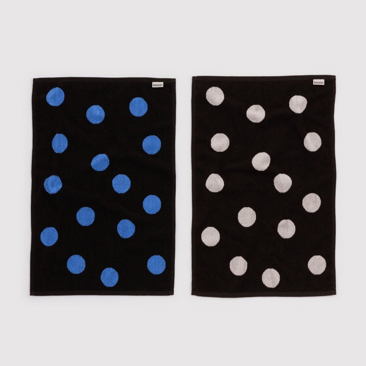 Baggu Hand Towel Set of 2 in Polka Dot Mix - Getoutside Shoes