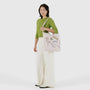 Baggu Horizontal Zip Duck Bag in Embroidered Get Ready With Me - Getoutside Shoes