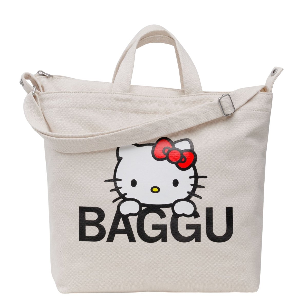 Baggu Horizontal Zip Duck Bag in Hello Kitty - Getoutside Shoes
