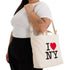 Baggu Horizontal Zip Duck Bag in I Love NY - Getoutside Shoes