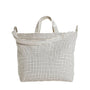 Baggu Horizontal Zip Duck Bag in Natural Grid - Getoutside Shoes