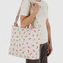 Baggu Horizontal Zip Duck Bag in Painted Wildflower - Getoutside Shoes
