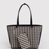 Baggu Large Nylon Reversible Tote in Black Mix - Getoutside Shoes