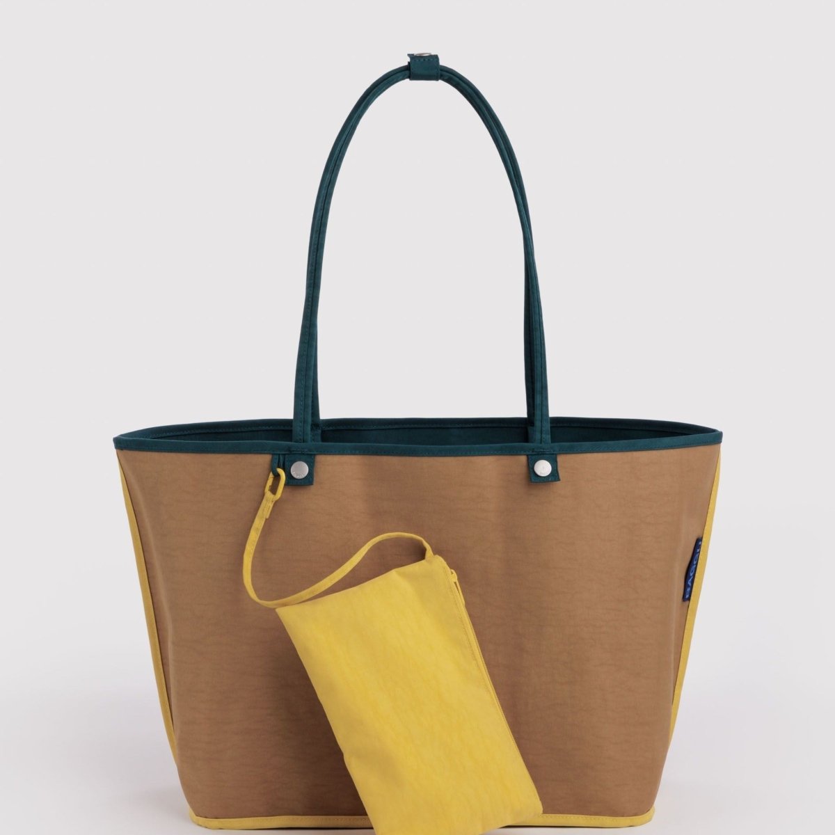 Baggu Large Nylon Reversible Tote in Deep Sea Mix - Getoutside Shoes