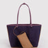 Baggu Large Nylon Reversible Tote in Wild Plum Mix - Getoutside Shoes