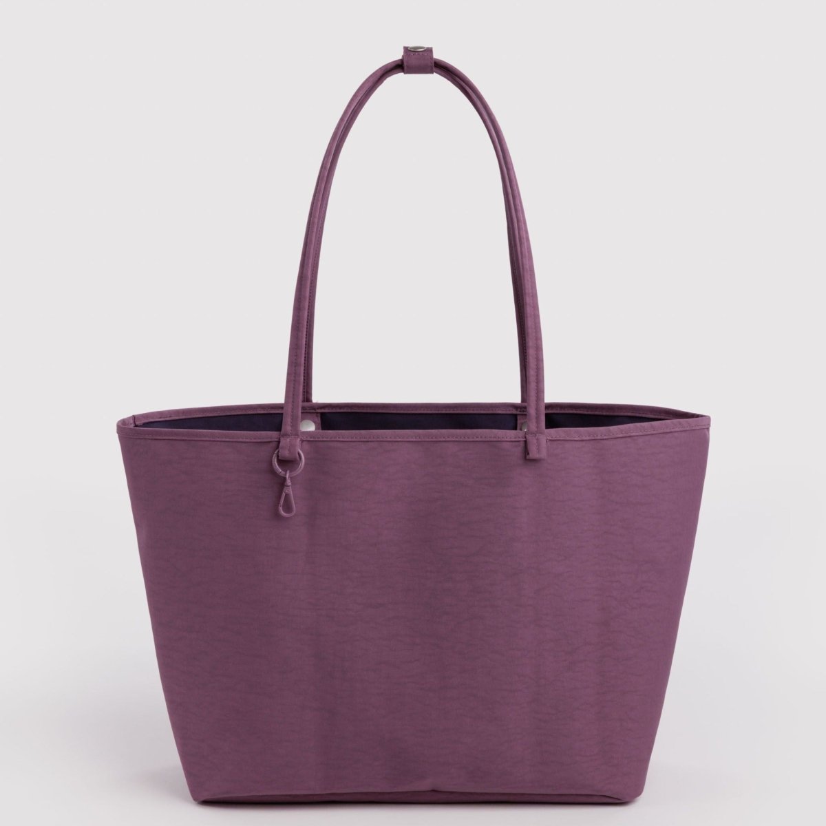 Baggu Large Nylon Reversible Tote in Wild Plum Mix - Getoutside Shoes