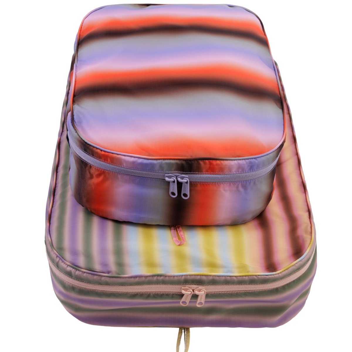 Baggu Large Packing Cube Set in Gradient Stripes - Getoutside Shoes