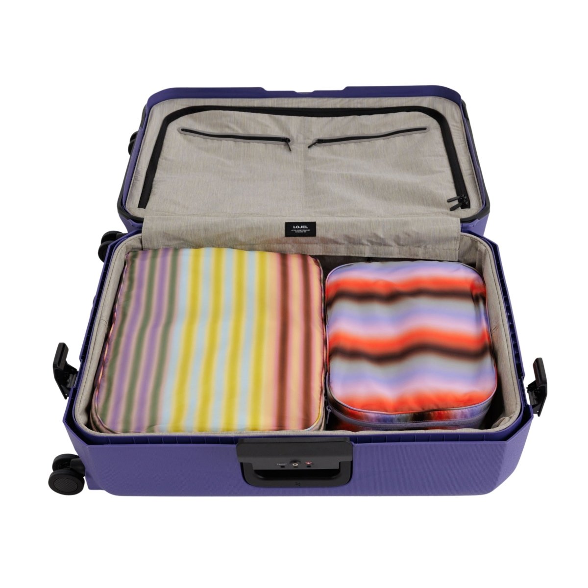 Baggu Large Packing Cube Set in Gradient Stripes - Getoutside Shoes