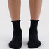 Baggu Lettuce Edge Sock Set of 2 in Black - Getoutside Shoes