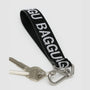 Baggu Logo Keychain in Black and White - Getoutside Shoes