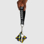 Baggu Logo Keychain in Black and White - Getoutside Shoes