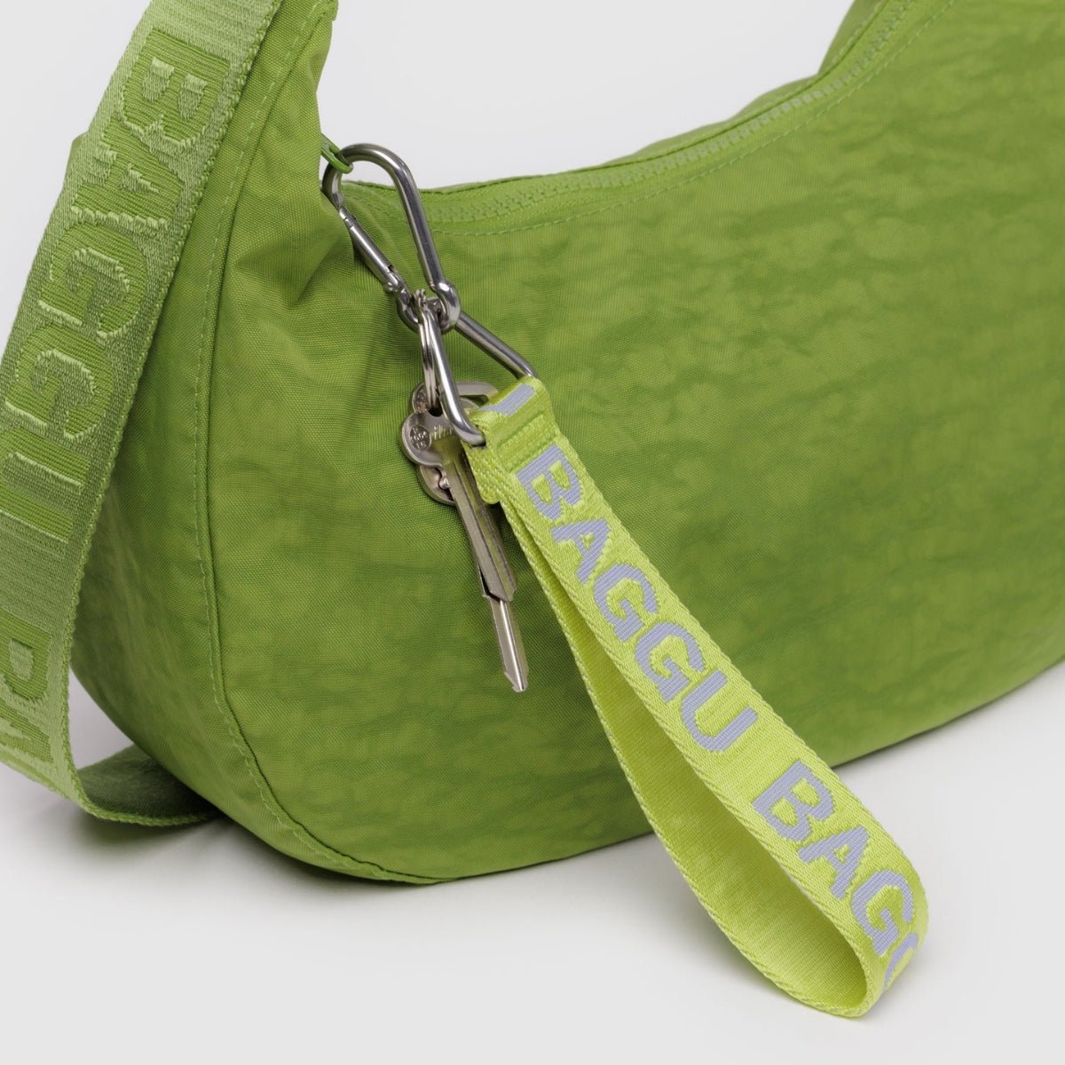 Baggu Logo Keychain in Citron - Getoutside Shoes