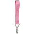 Baggu Logo Keychain in Pink Happy - Getoutside Shoes