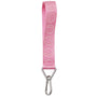 Baggu Logo Keychain in Pink Happy - Getoutside Shoes