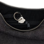 Baggu Medium Denim Crescent Bag in Black - Getoutside Shoes