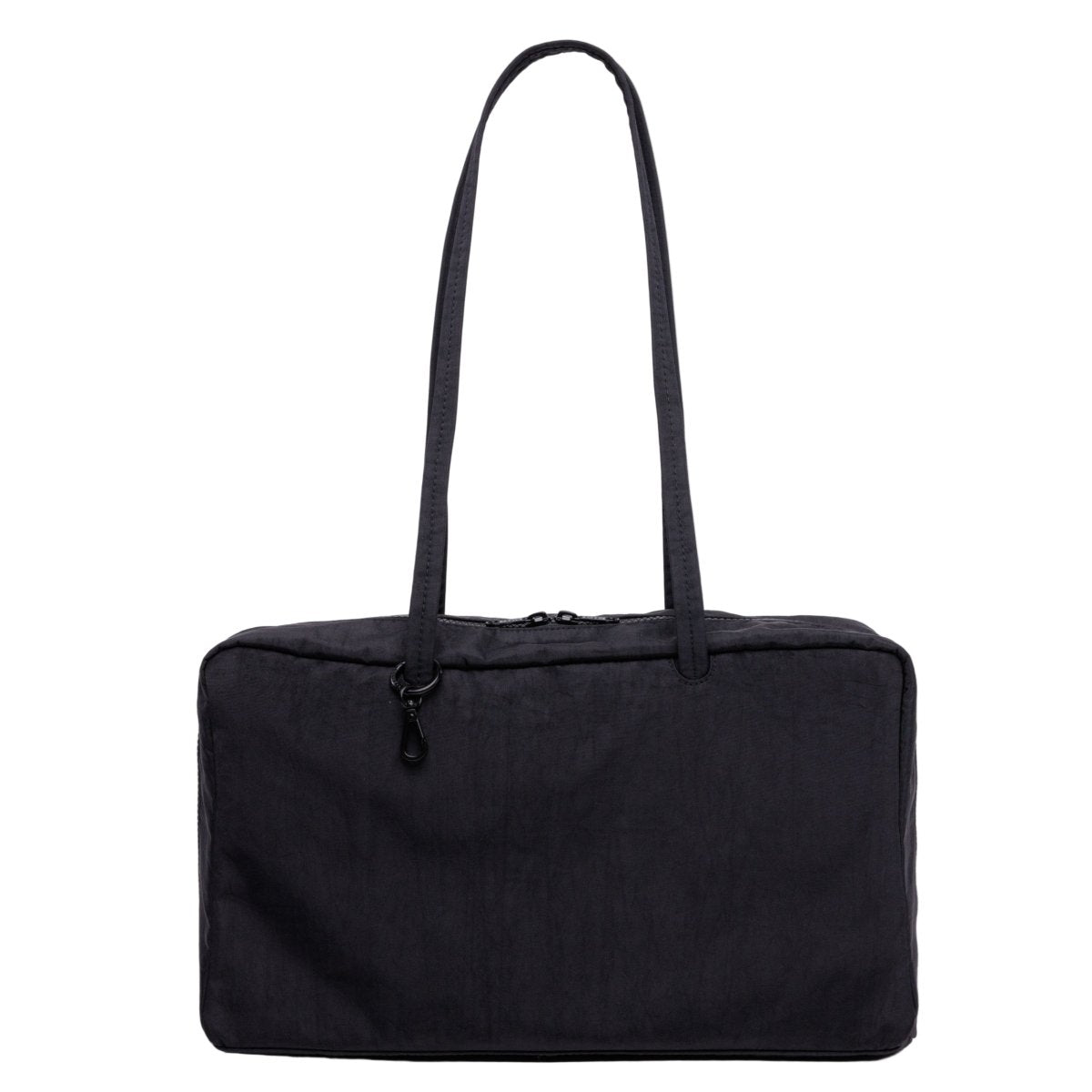 Baggu Medium Nylon Bowler Bag in Black - Getoutside Shoes